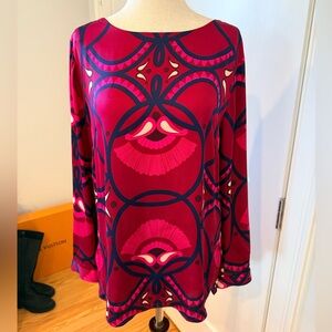 Elizabeth McKay Vibrant Silk Blouse